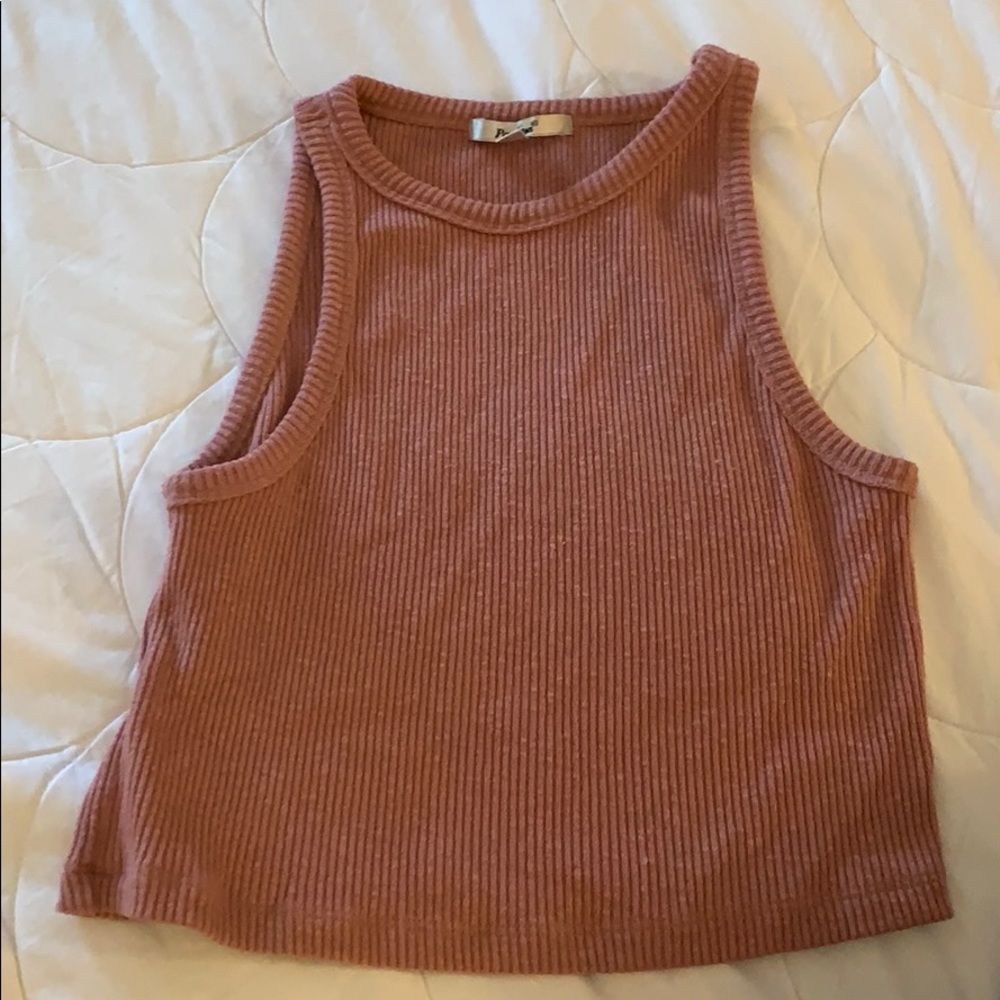 Blush pink crop top💗